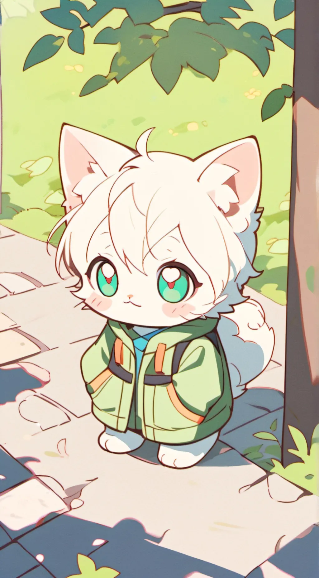 ai character: jojo background