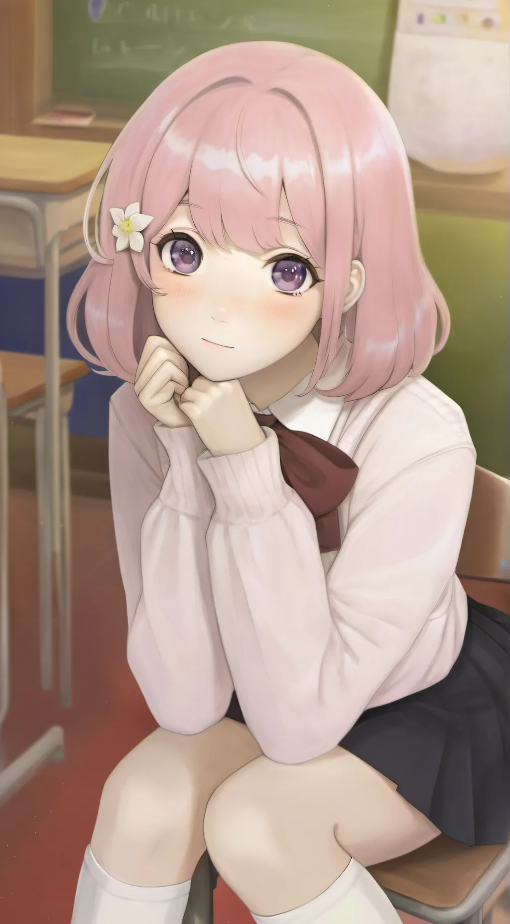 ai character: Lily background