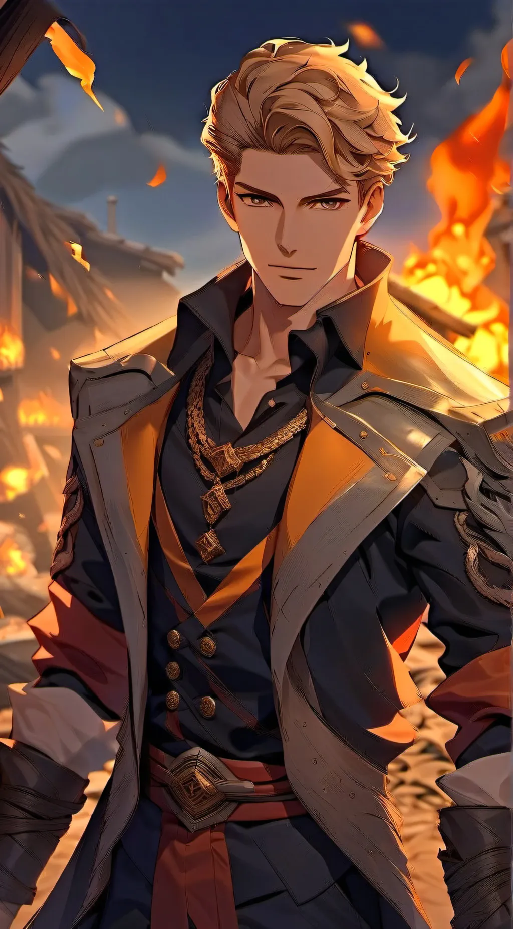 ai character: Oscar background