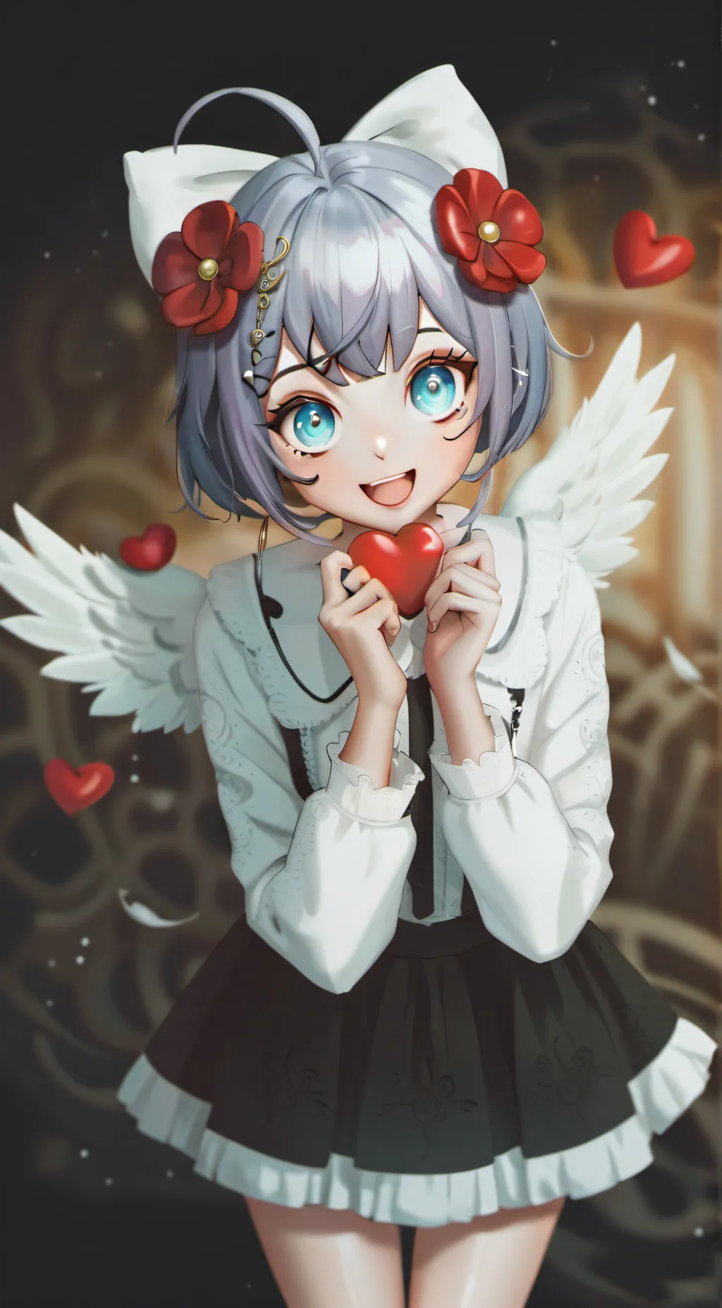 ai character: Sandy background