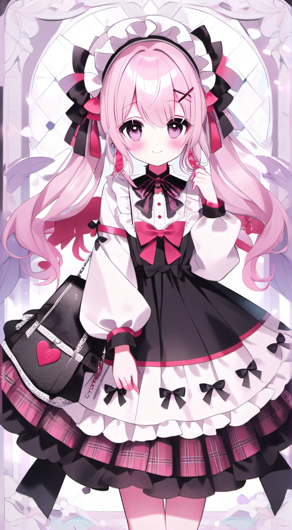 ai character: Rose background