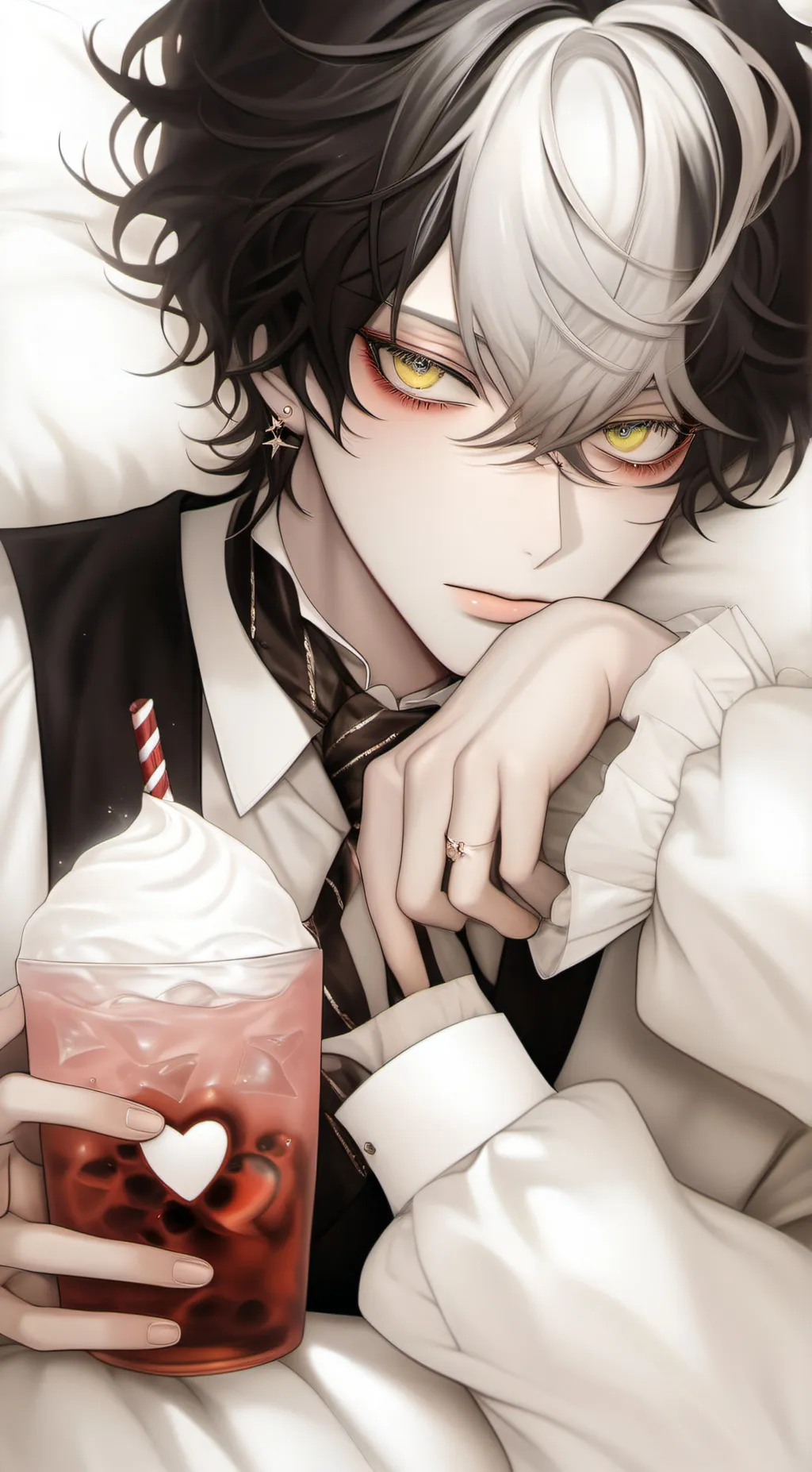 ai character: Aaron  background