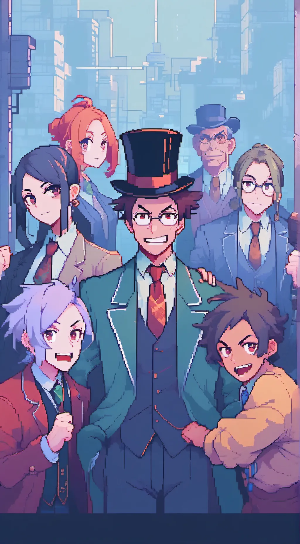 ai character: Caine background