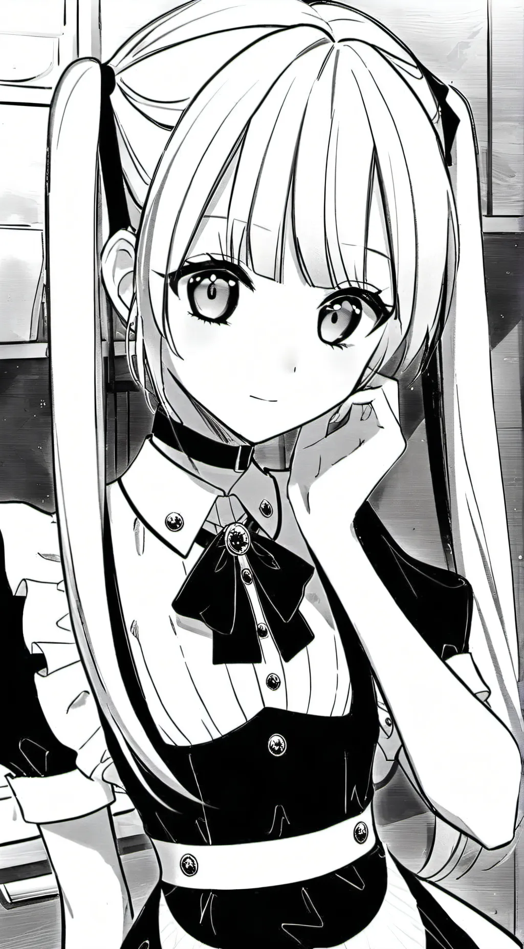 ai character: Emy's coffee shop background