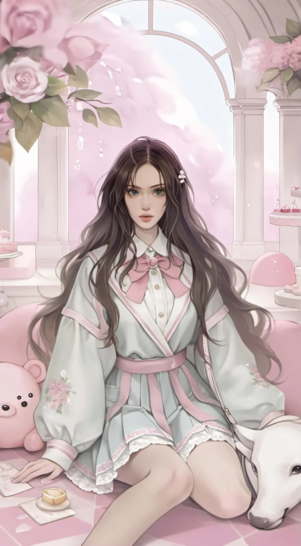 ai character: Risa background