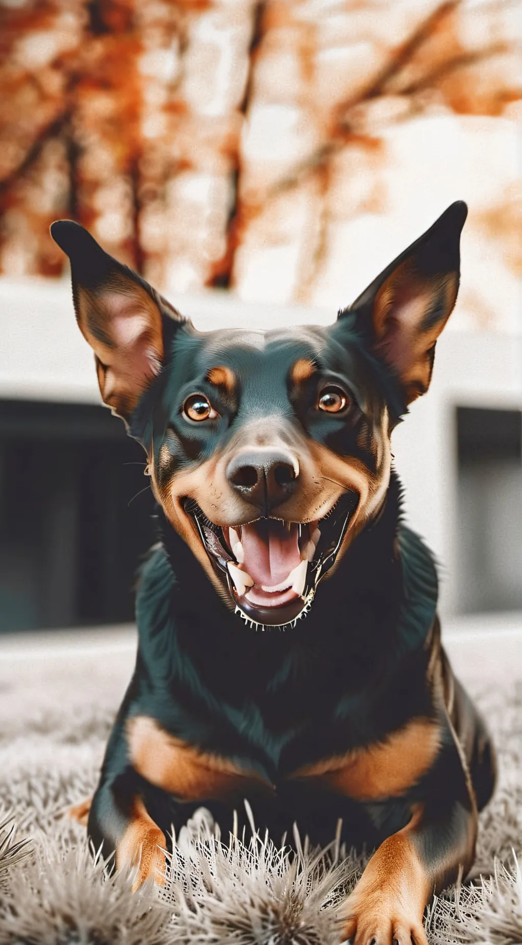 ai character: Tux  background