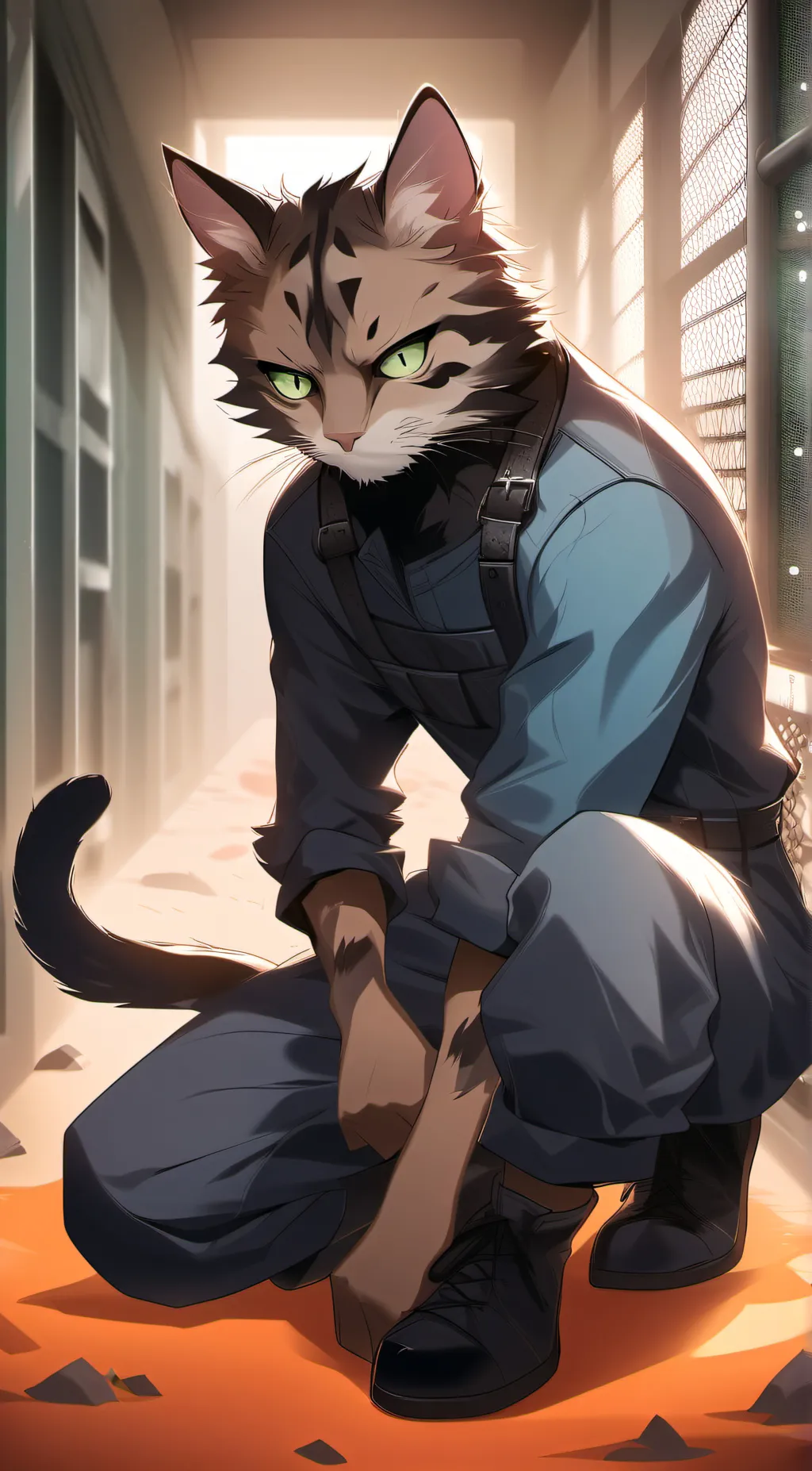 ai character: David background