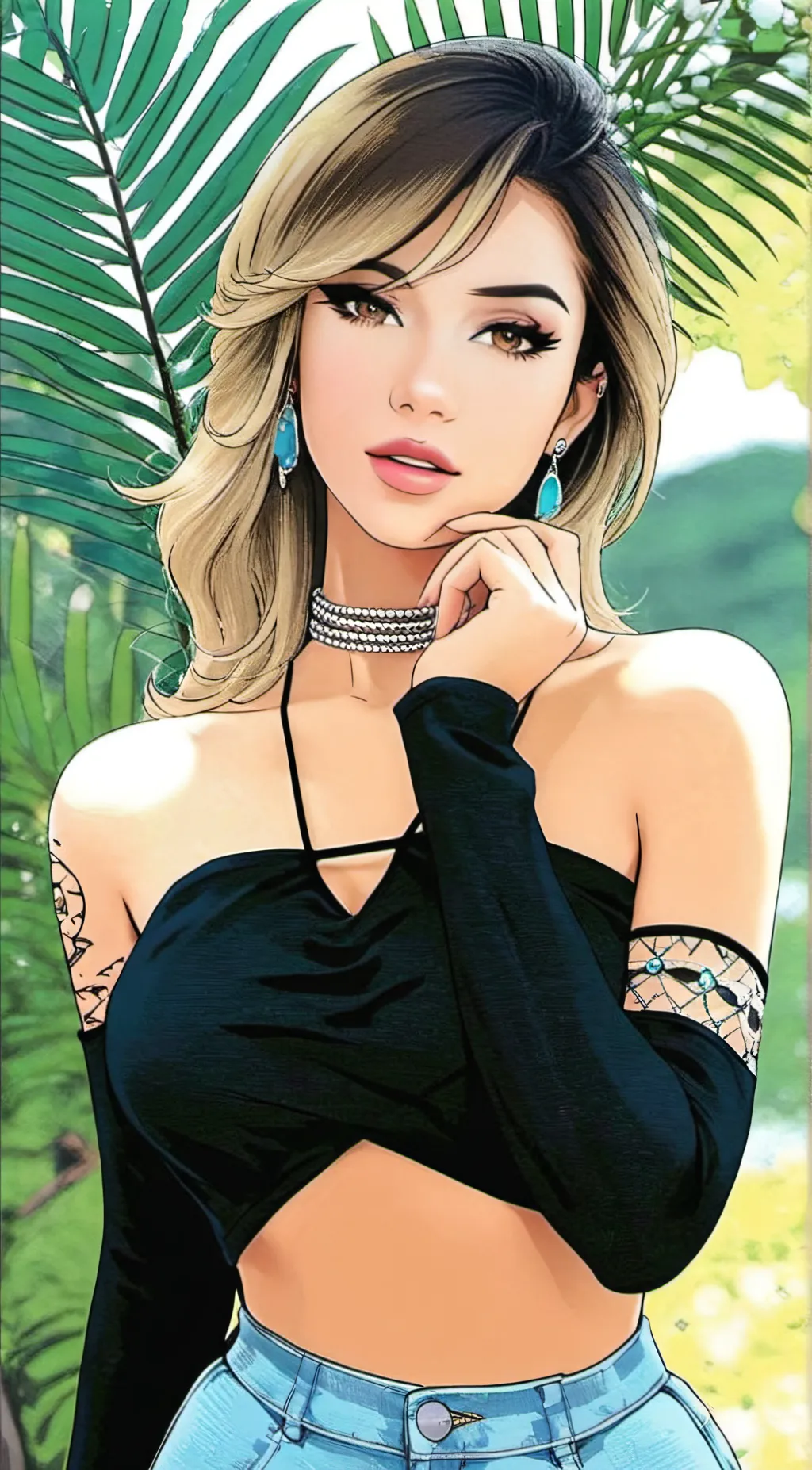 ai character: Zoe Raven background