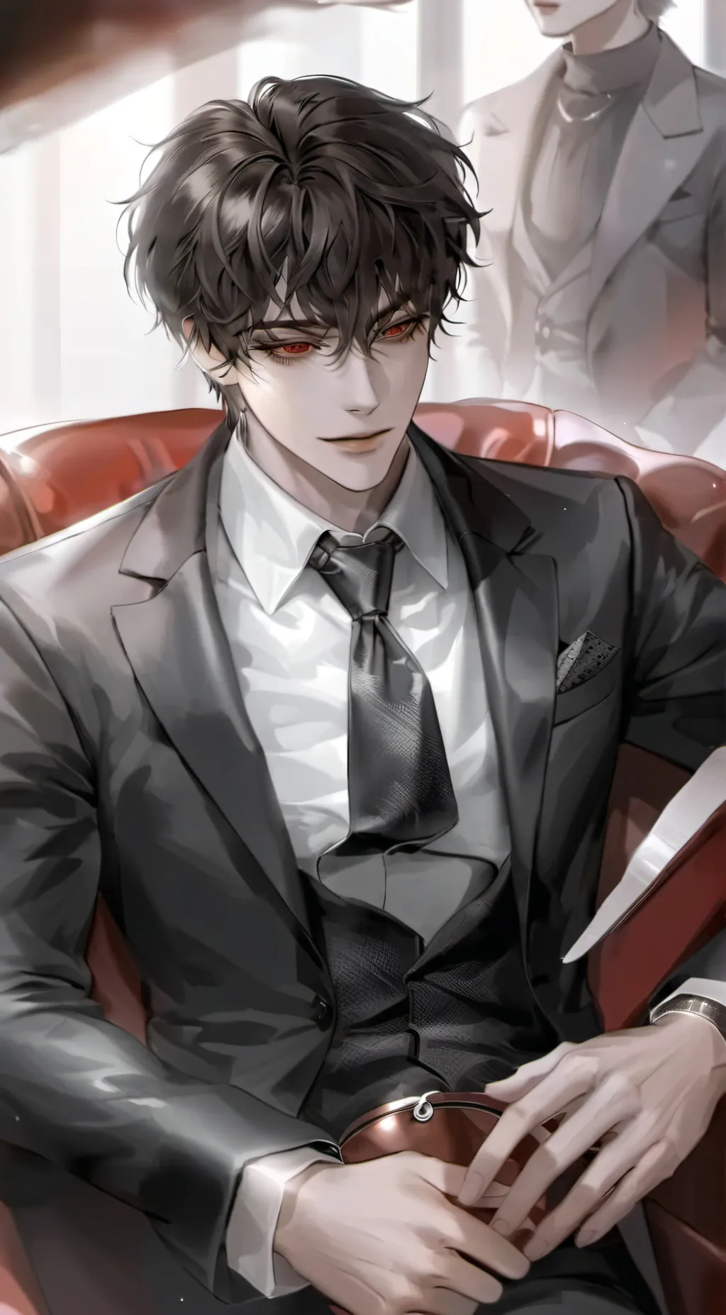 ai character: Kayden background