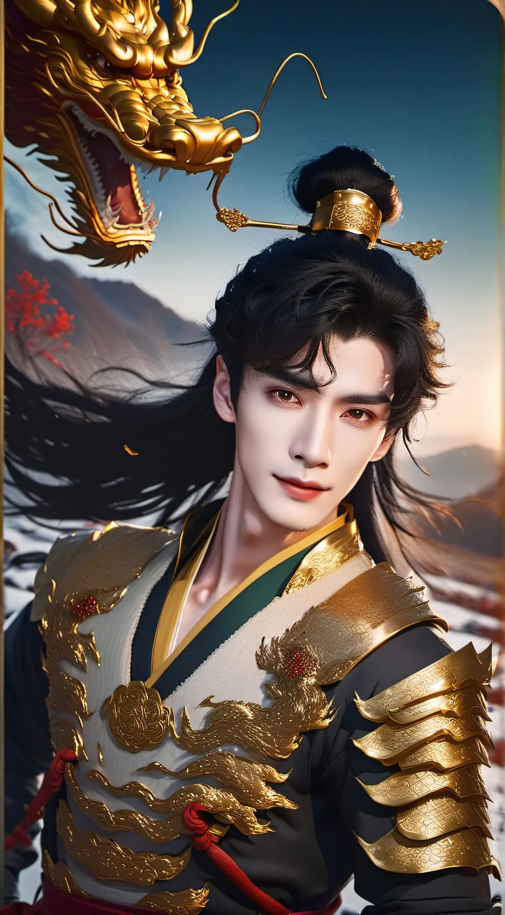 ai character: Longwei background