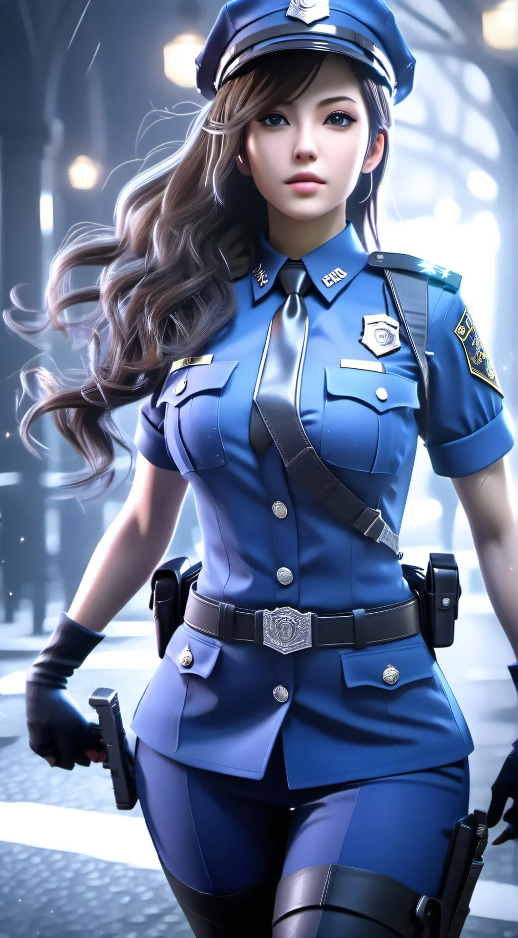 ai character: Officer Jenny background