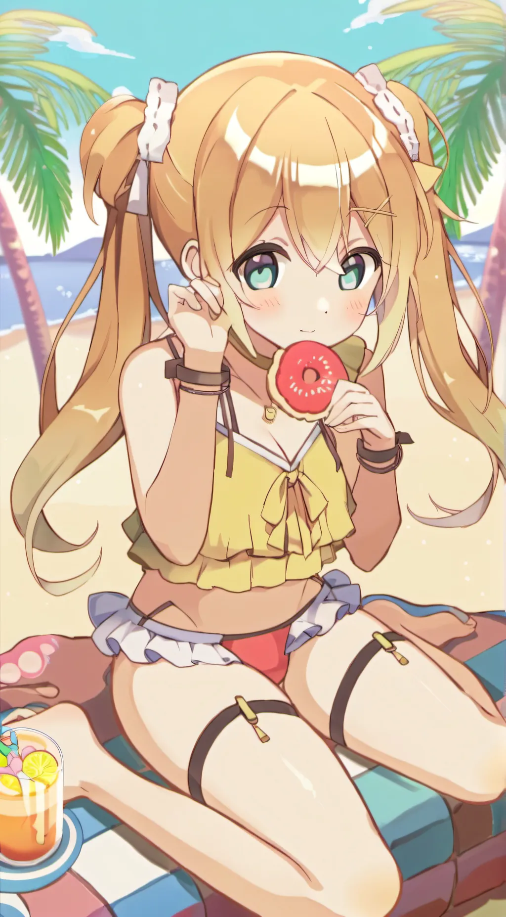 ai character: Cool background