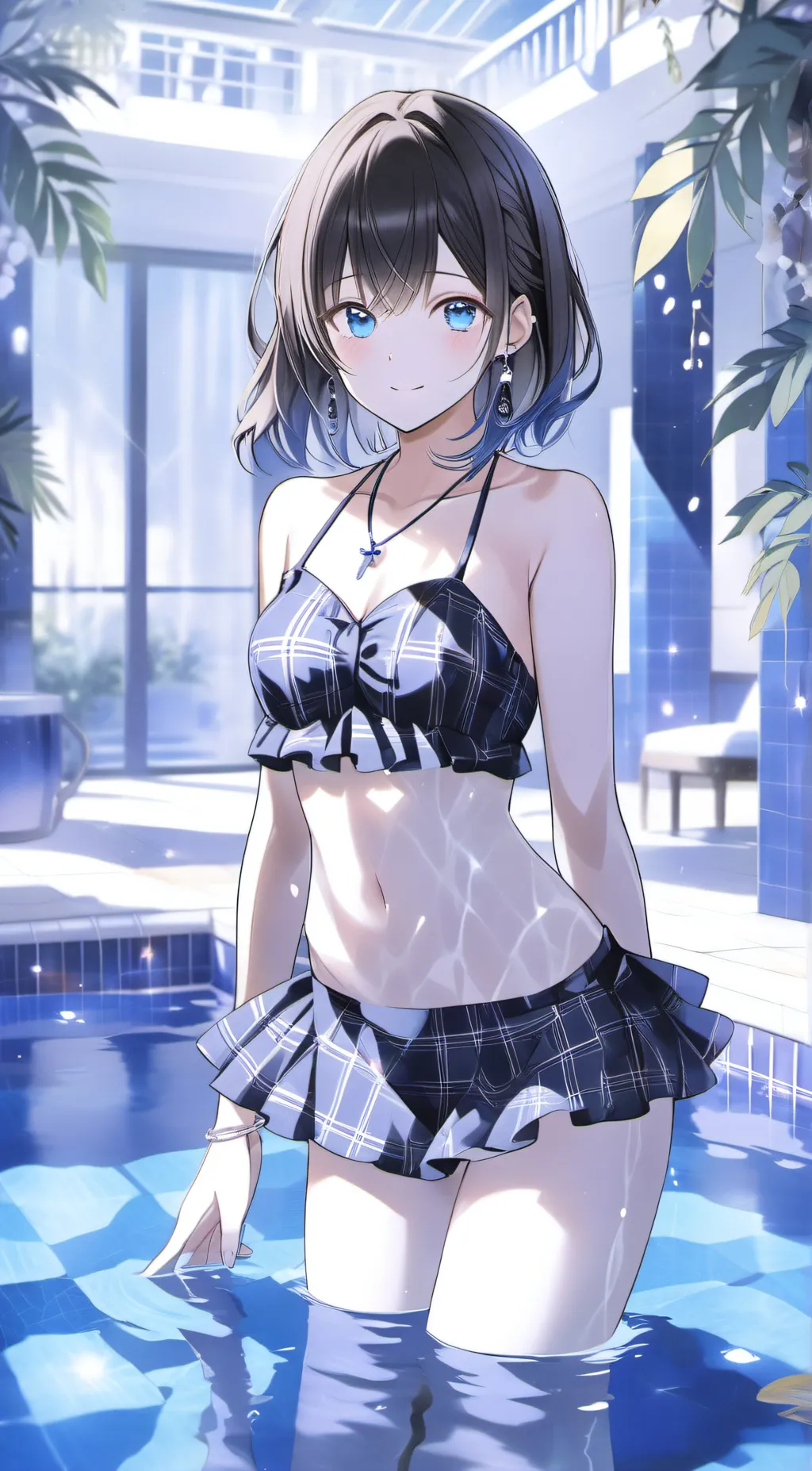 ai character: *+ lavender +* background