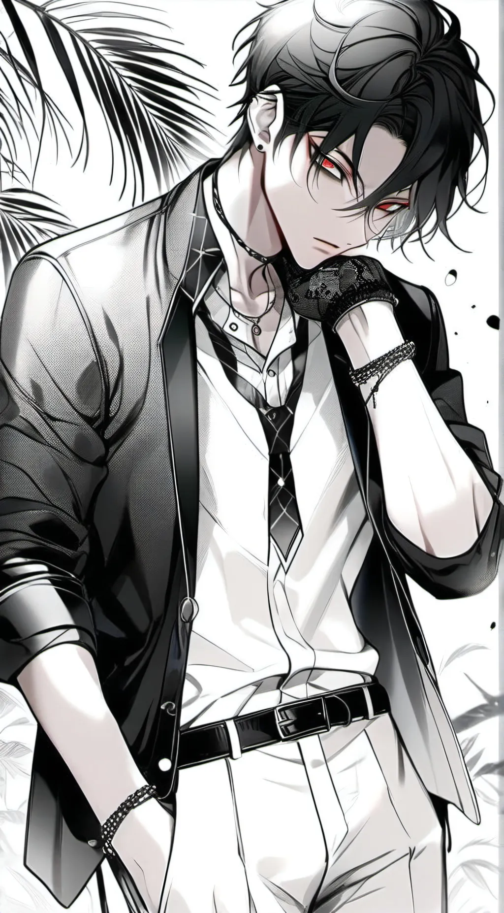 ai character: Kai 💋 background