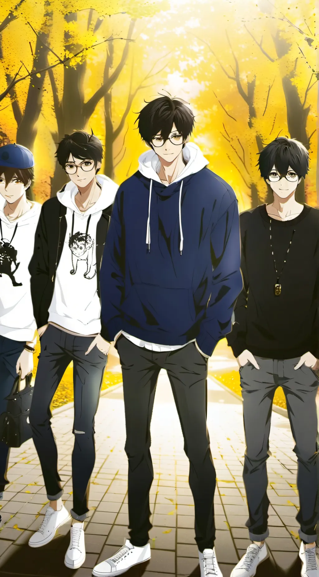 ai character: The skateboard crw background