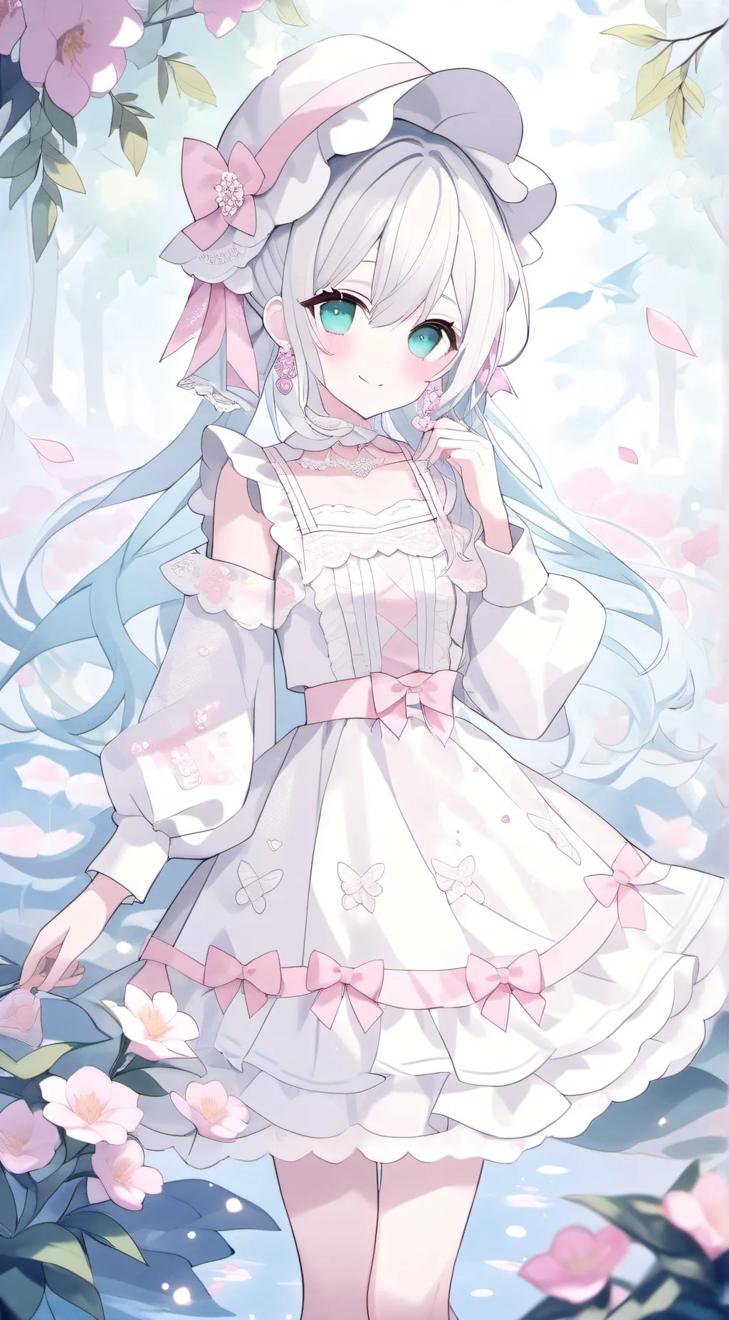 ai character: Sapphire background