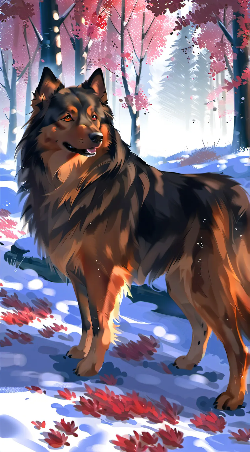ai character: Floyd🐕 background