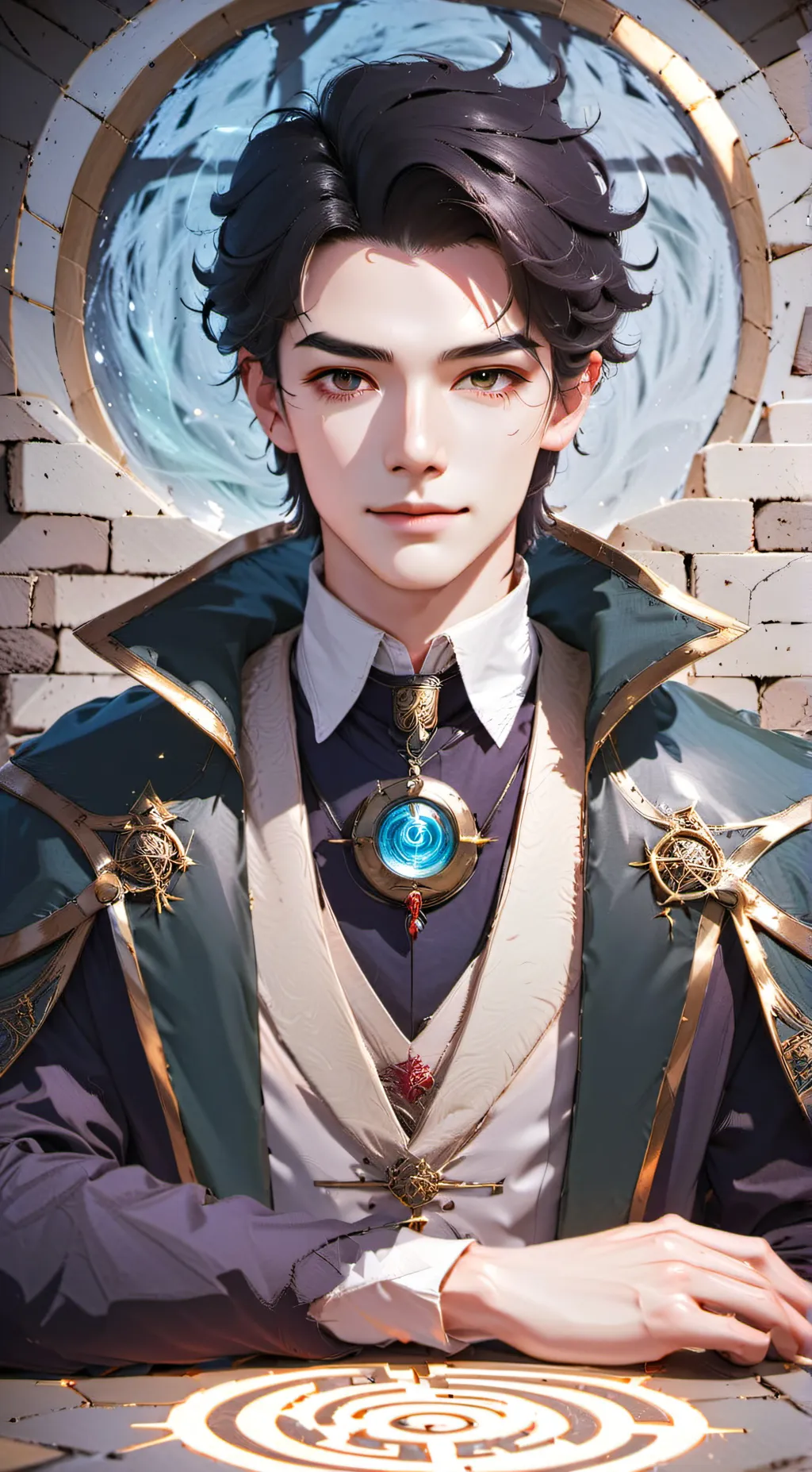 ai character: Mattheo Riddle background