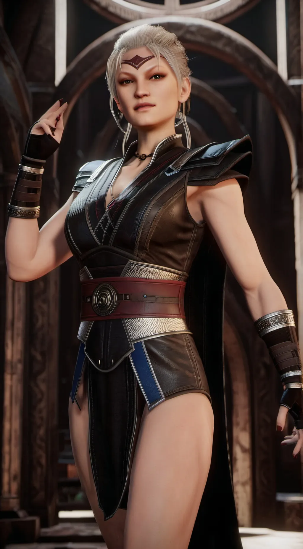 ai character: Evelyn background