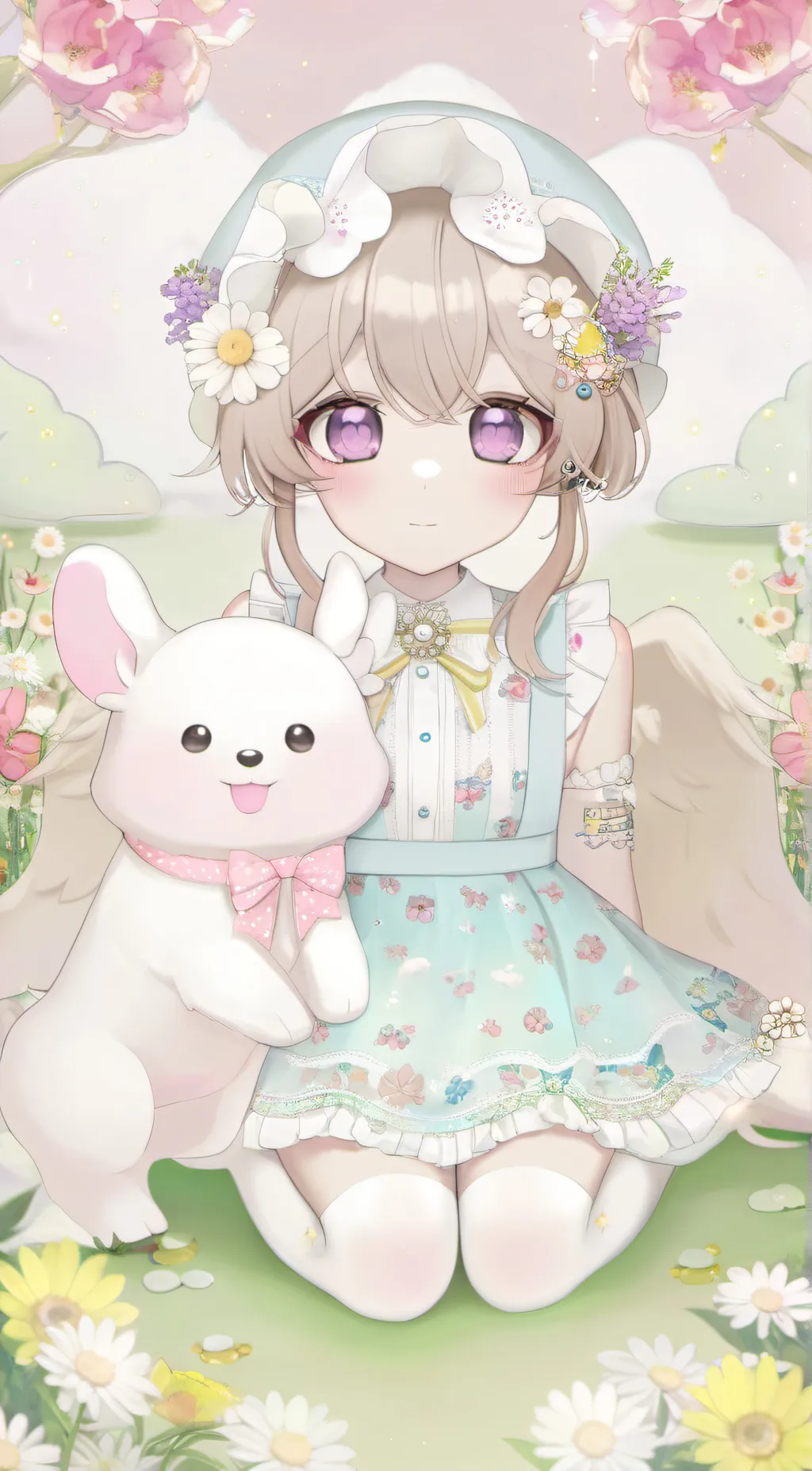 ai character: Love game background