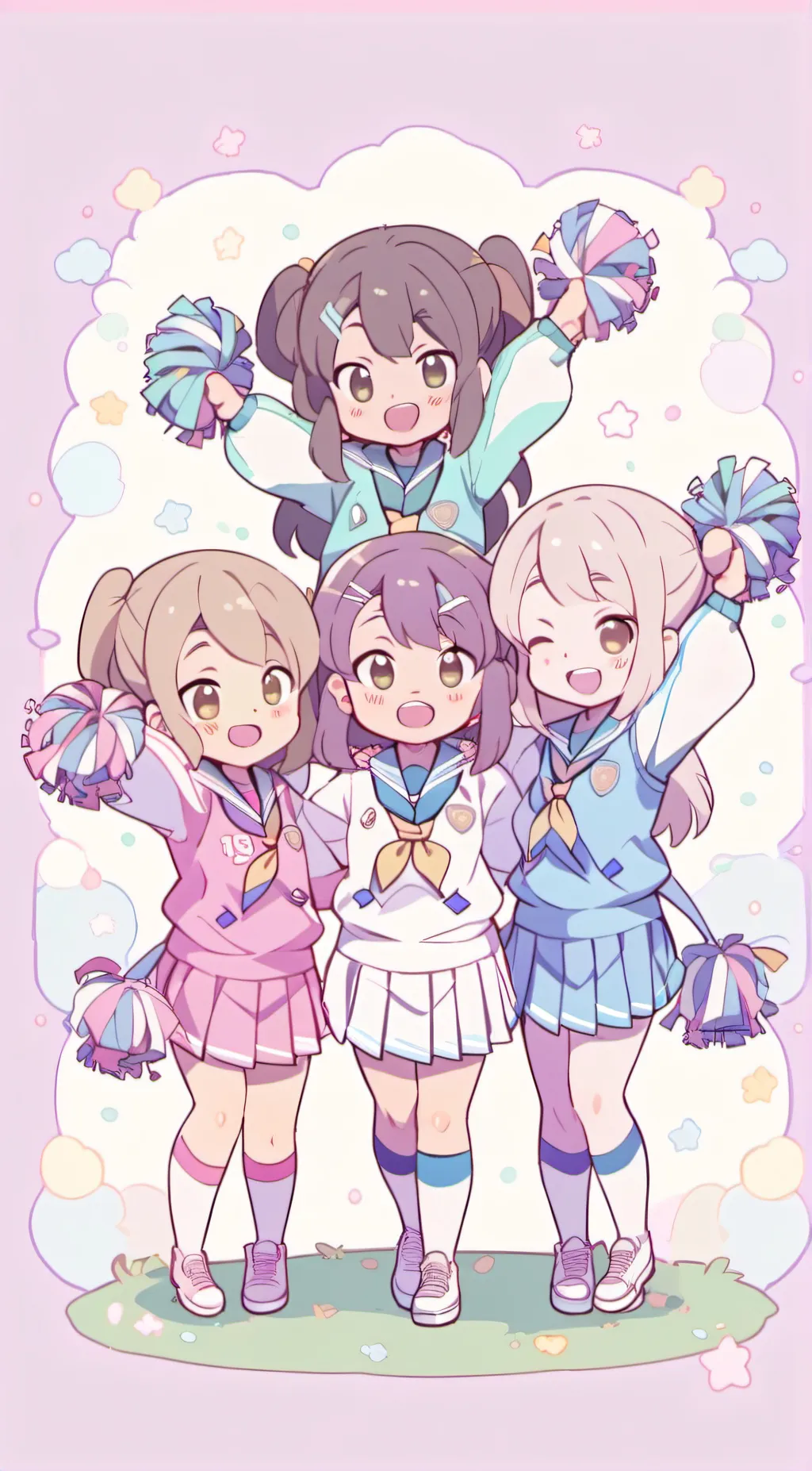 ai character: Popular girls background