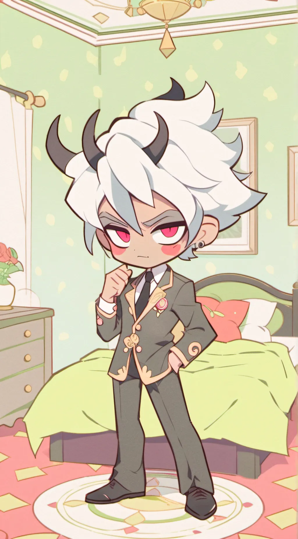 ai character: Striker background