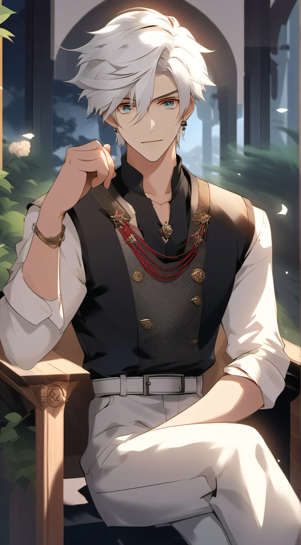 ai character: Asher background