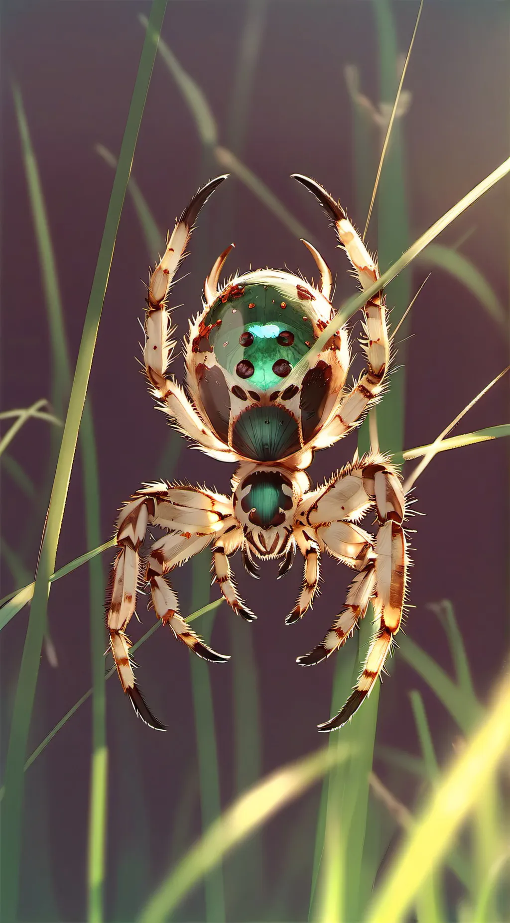 ai character: The GD Spider background