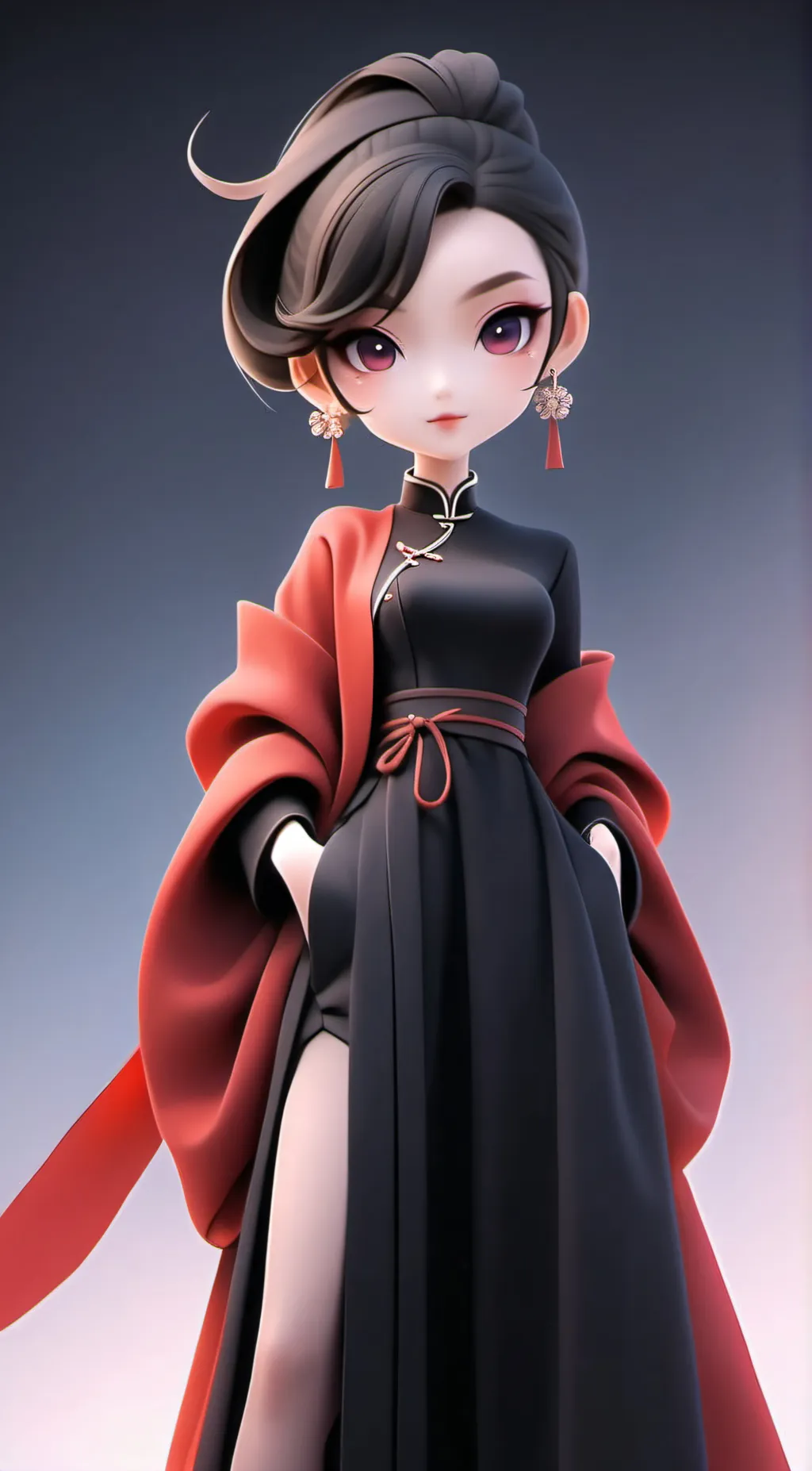 ai character: Lava Wolf  background