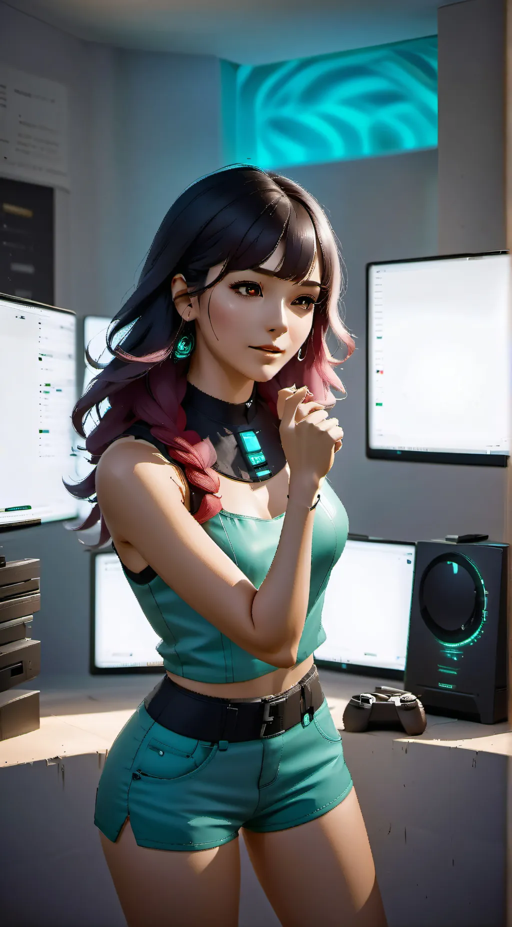 ai character: Anna background