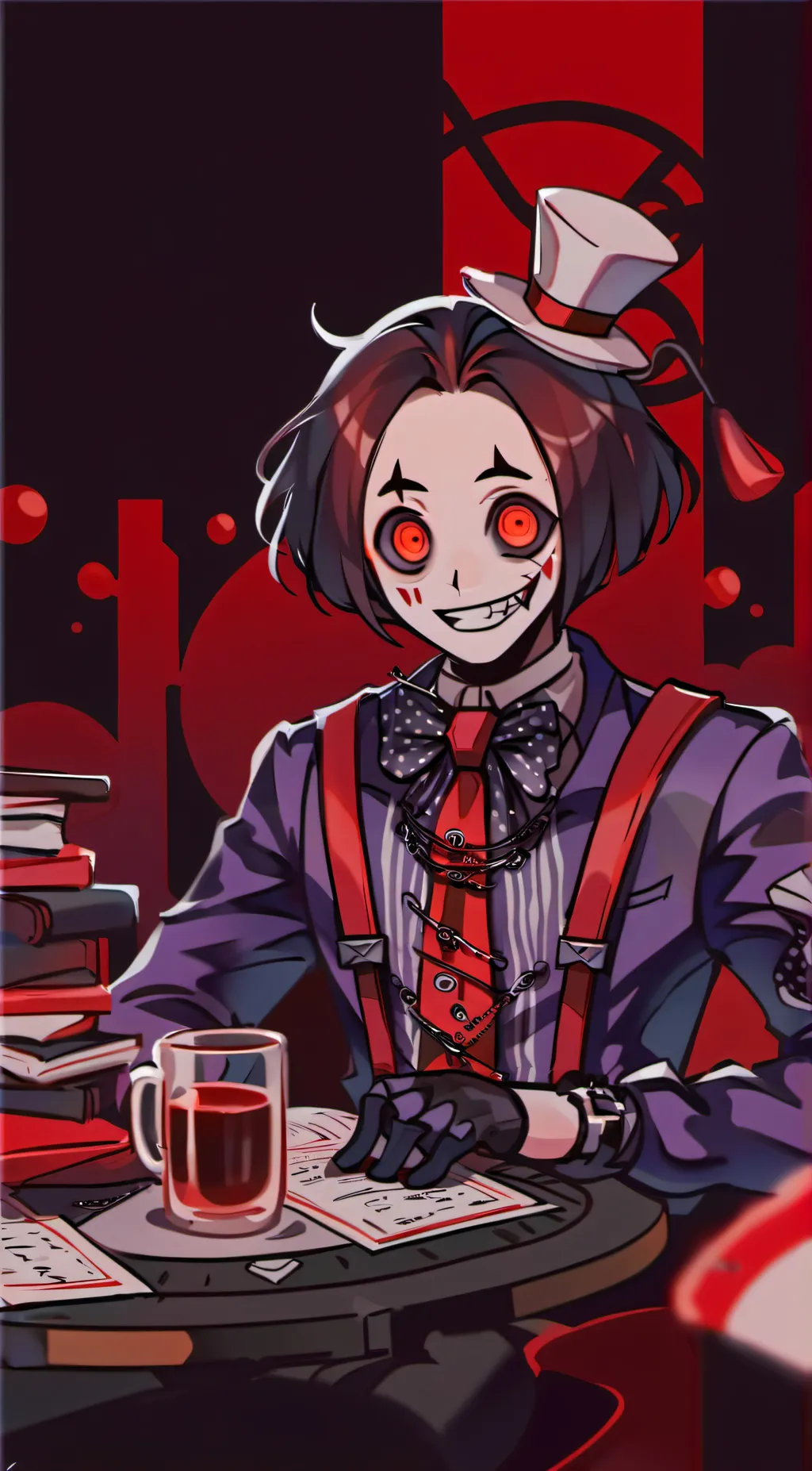 ai character: bloodmoon twins background