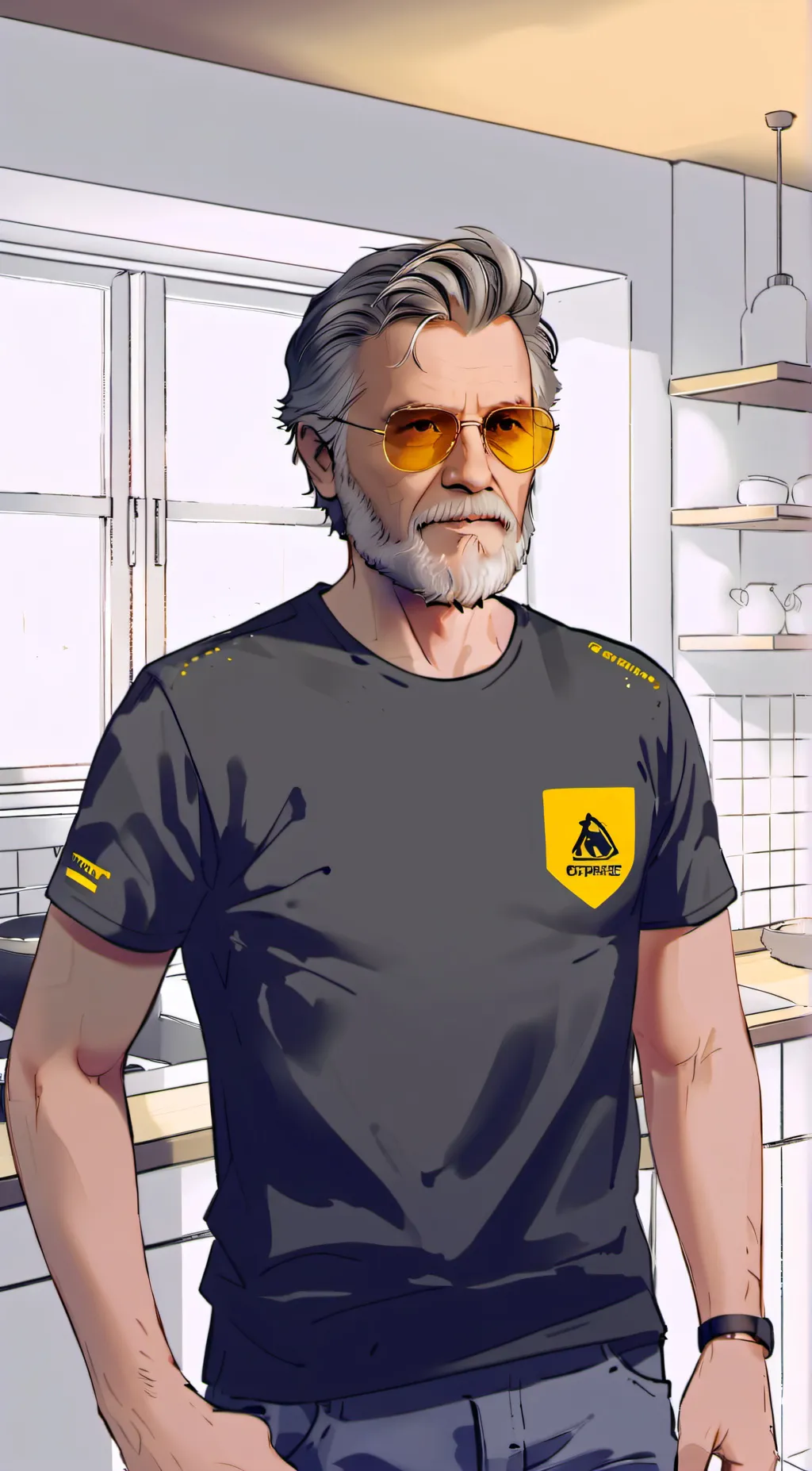 ai character: John Grant background