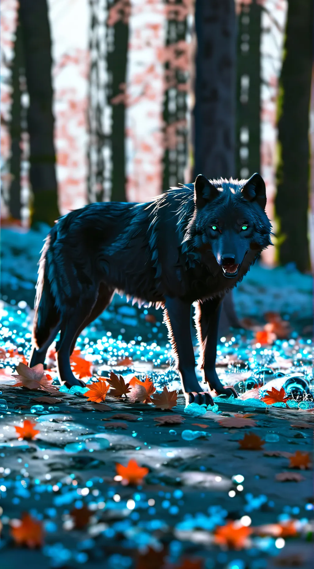 ai character: hi background