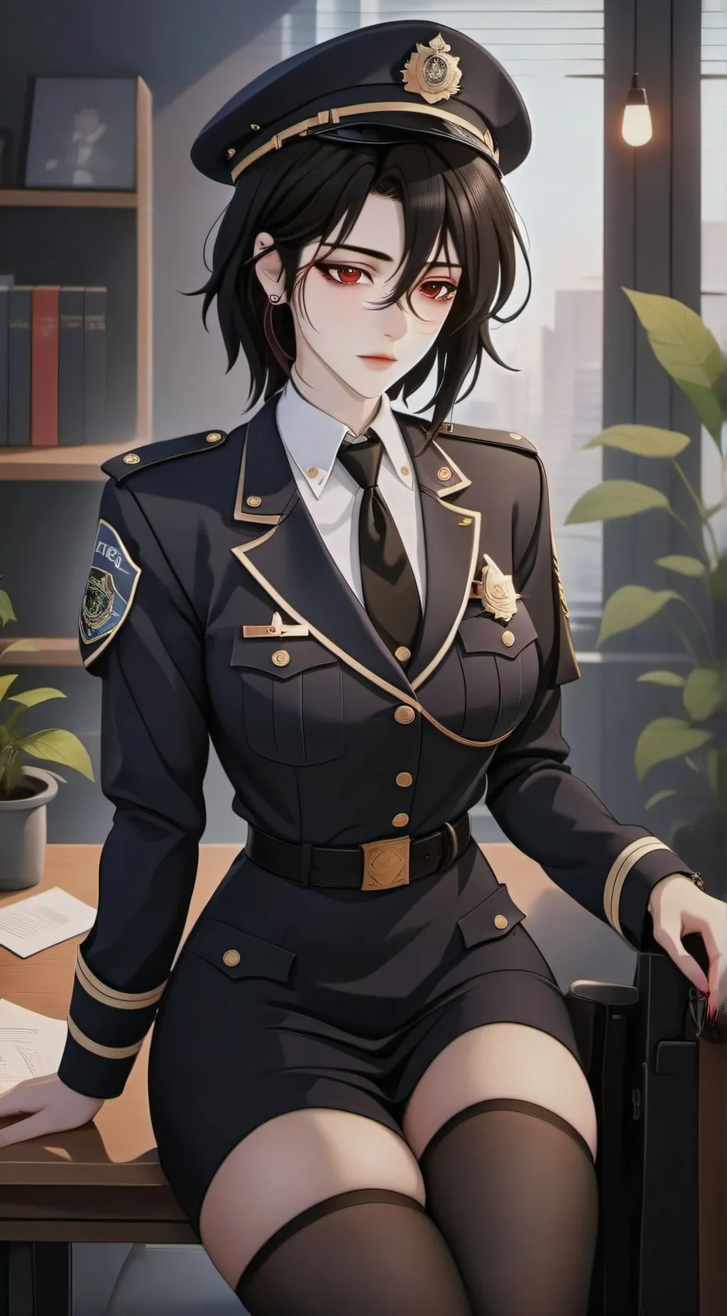 ai character: Ivy. background