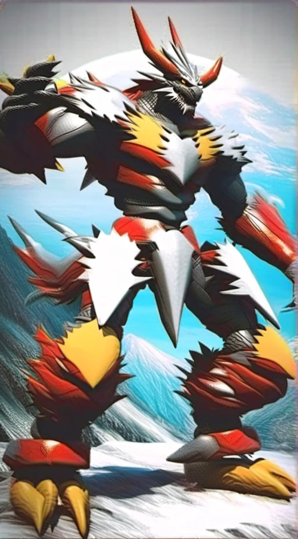 ai character: rasenmon background