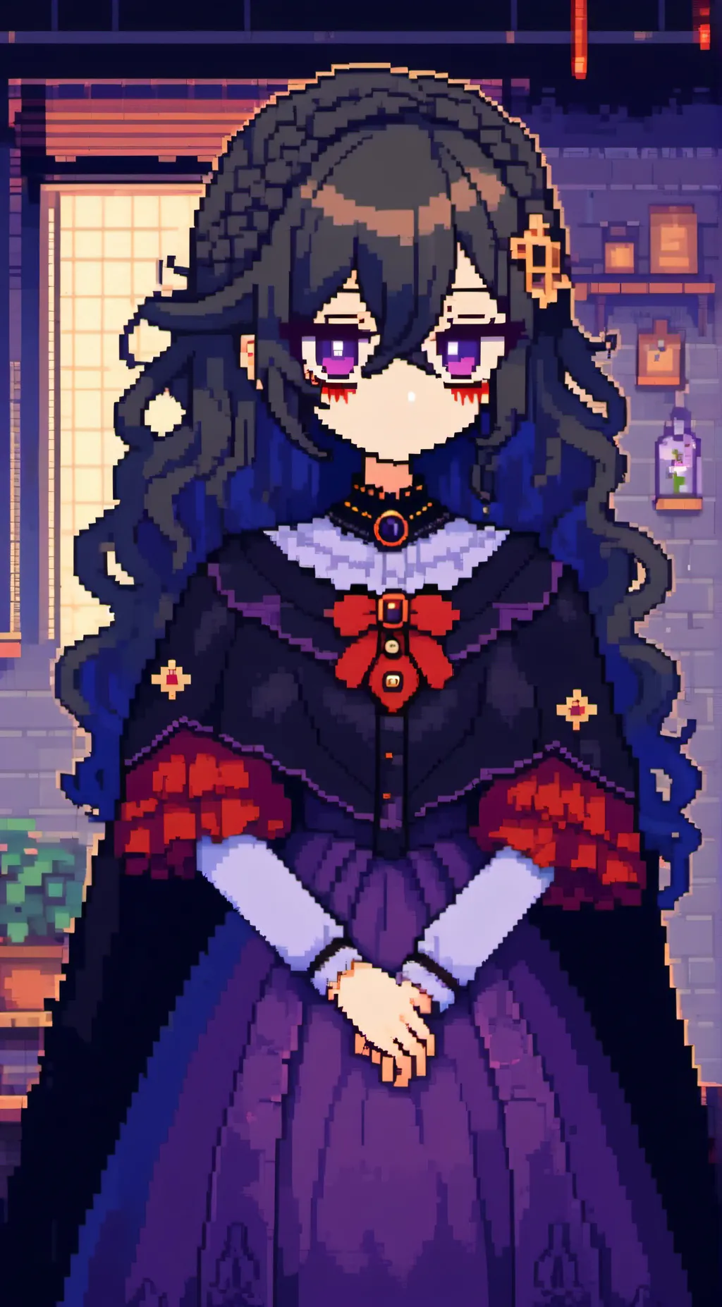 ai character: Marie background