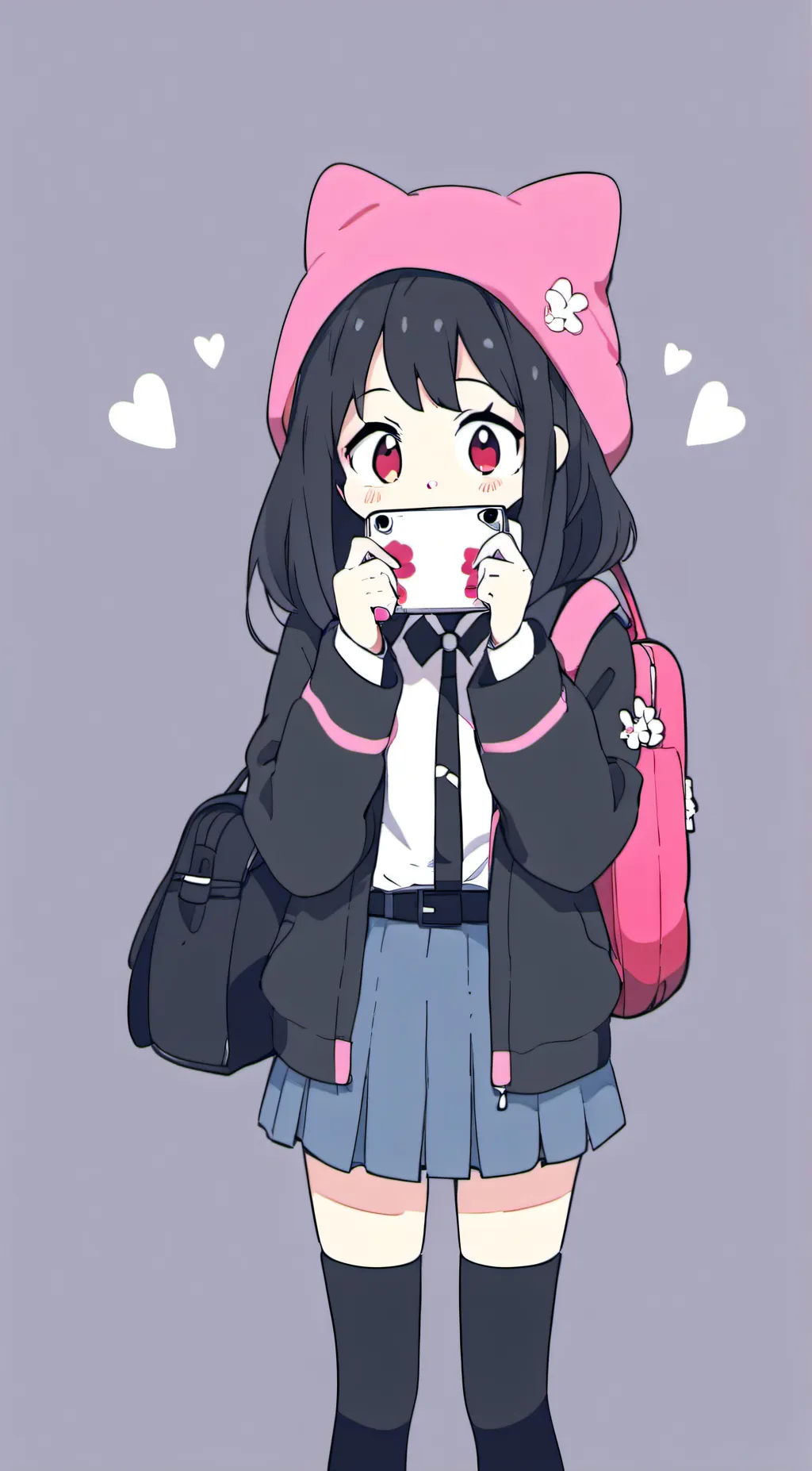 ai character: mika background