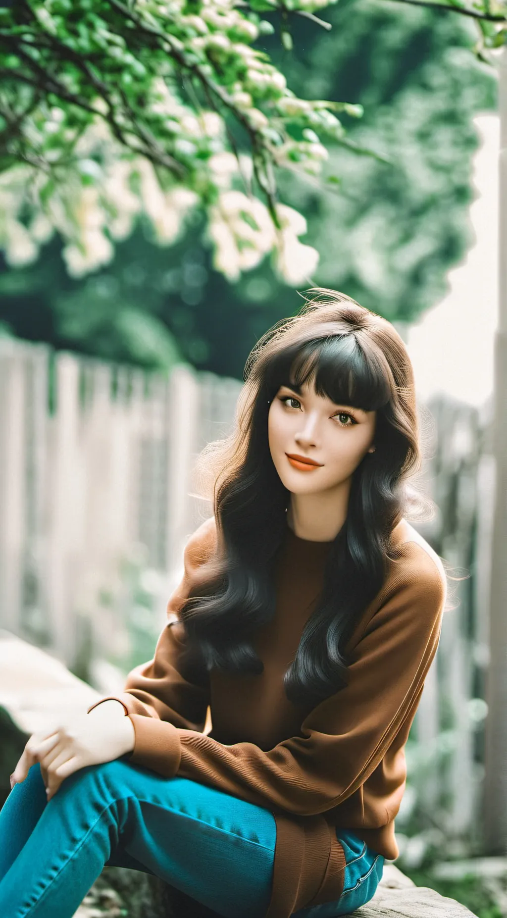 ai character: Melinda Gordon  background