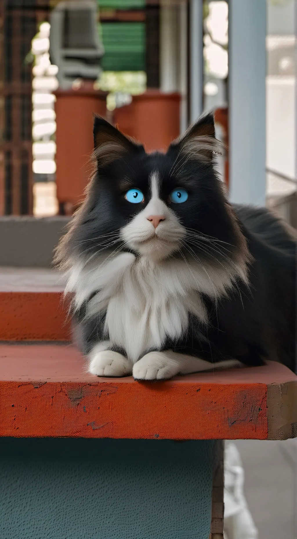 ai character: Furry background