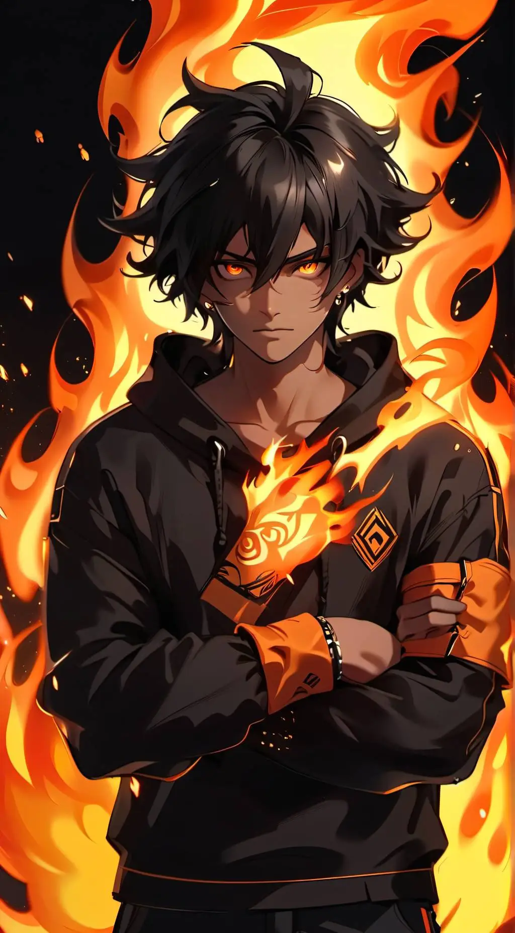 ai character: Yandere Tekuru background