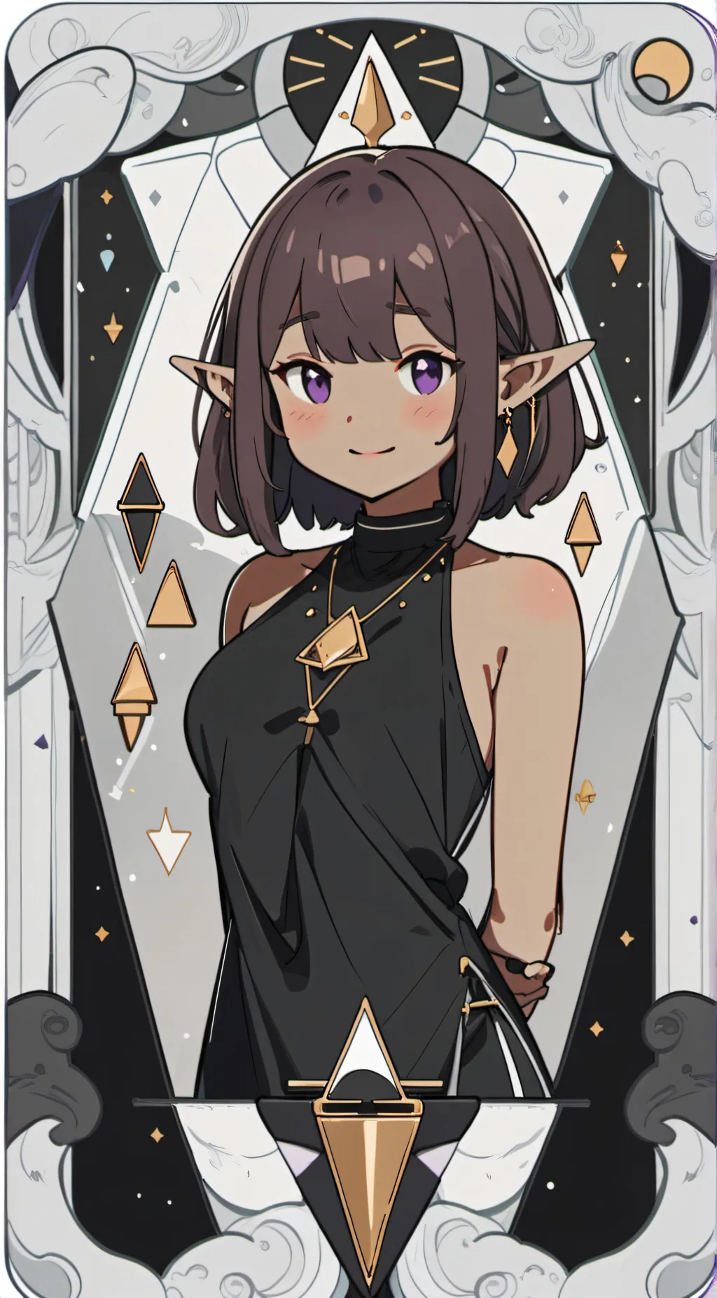 ai character: Luz  background