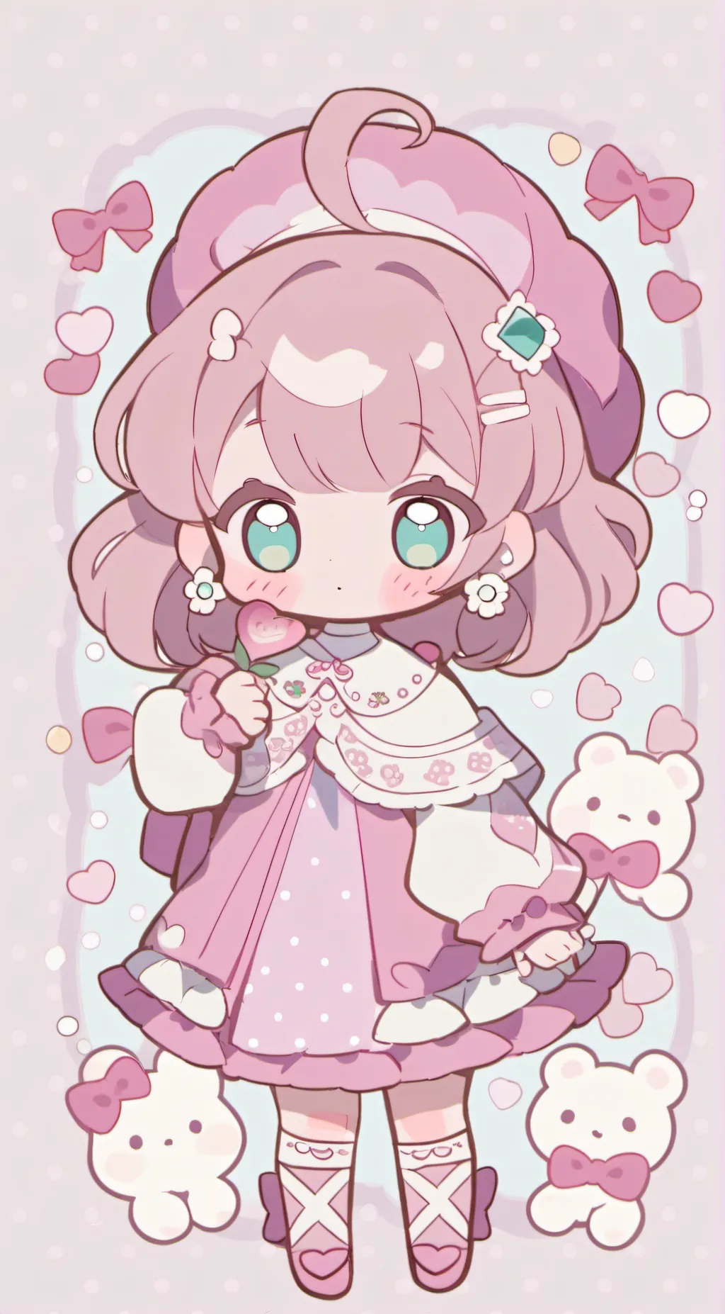 ai character: Lilly  background