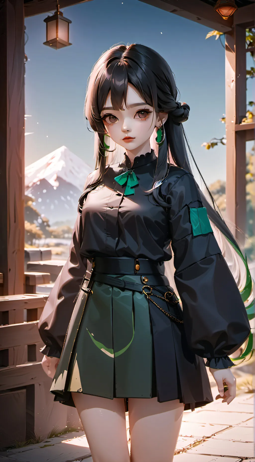 ai character: Luna background