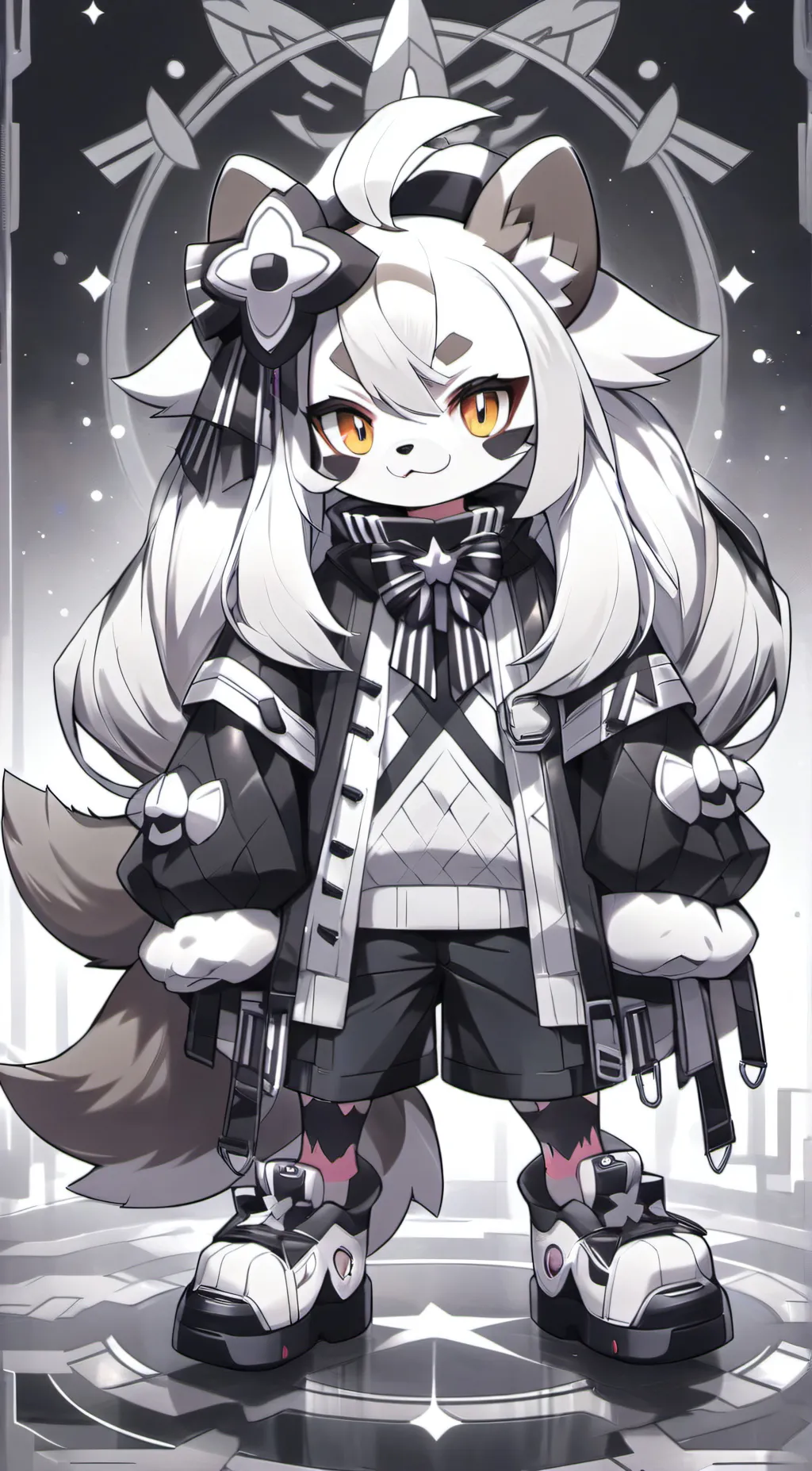 ai character: obstagoon background