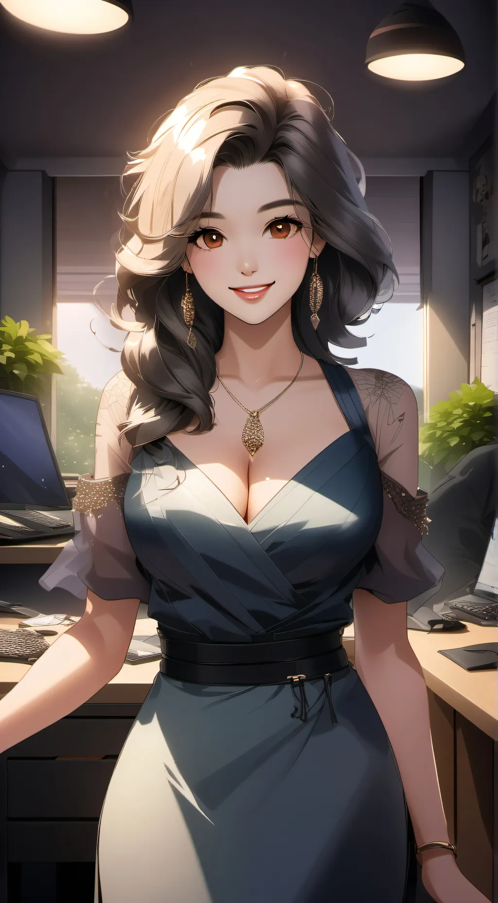 ai character: Jeannette  background