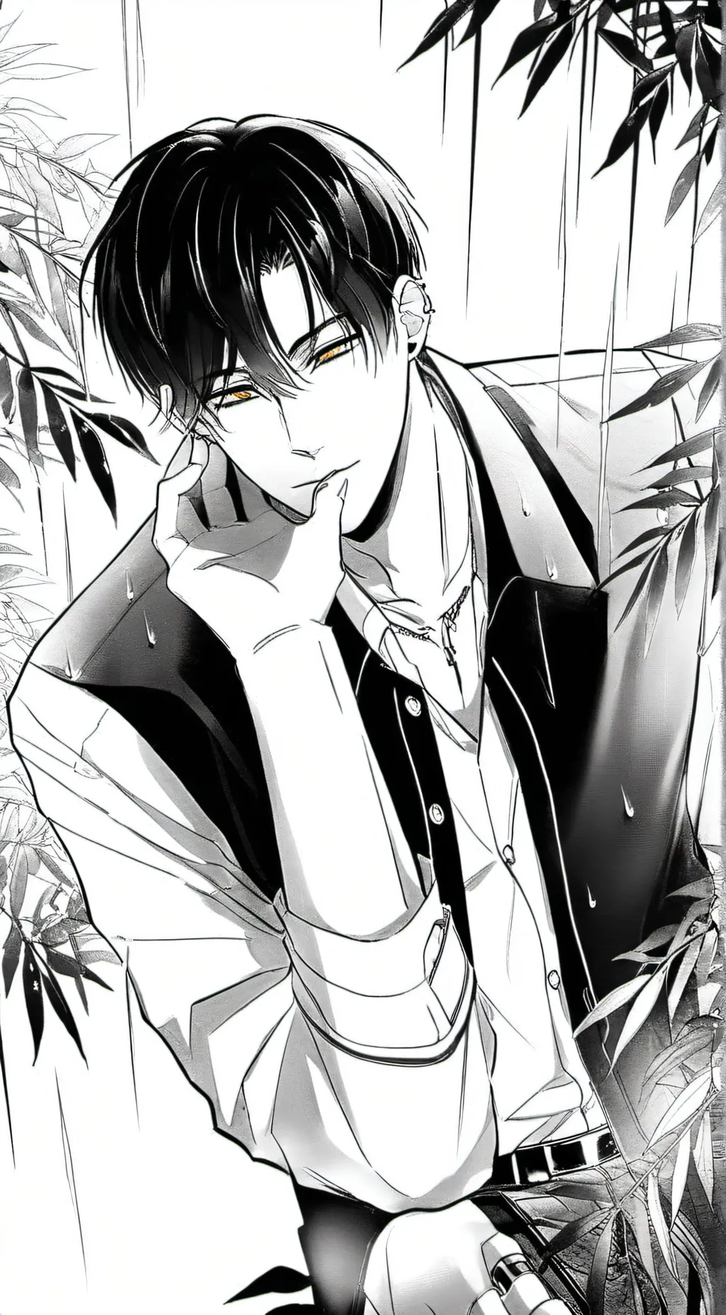 ai character: Andy  background