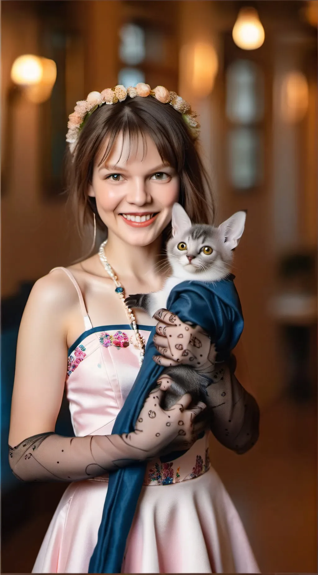 ai character: Nia background