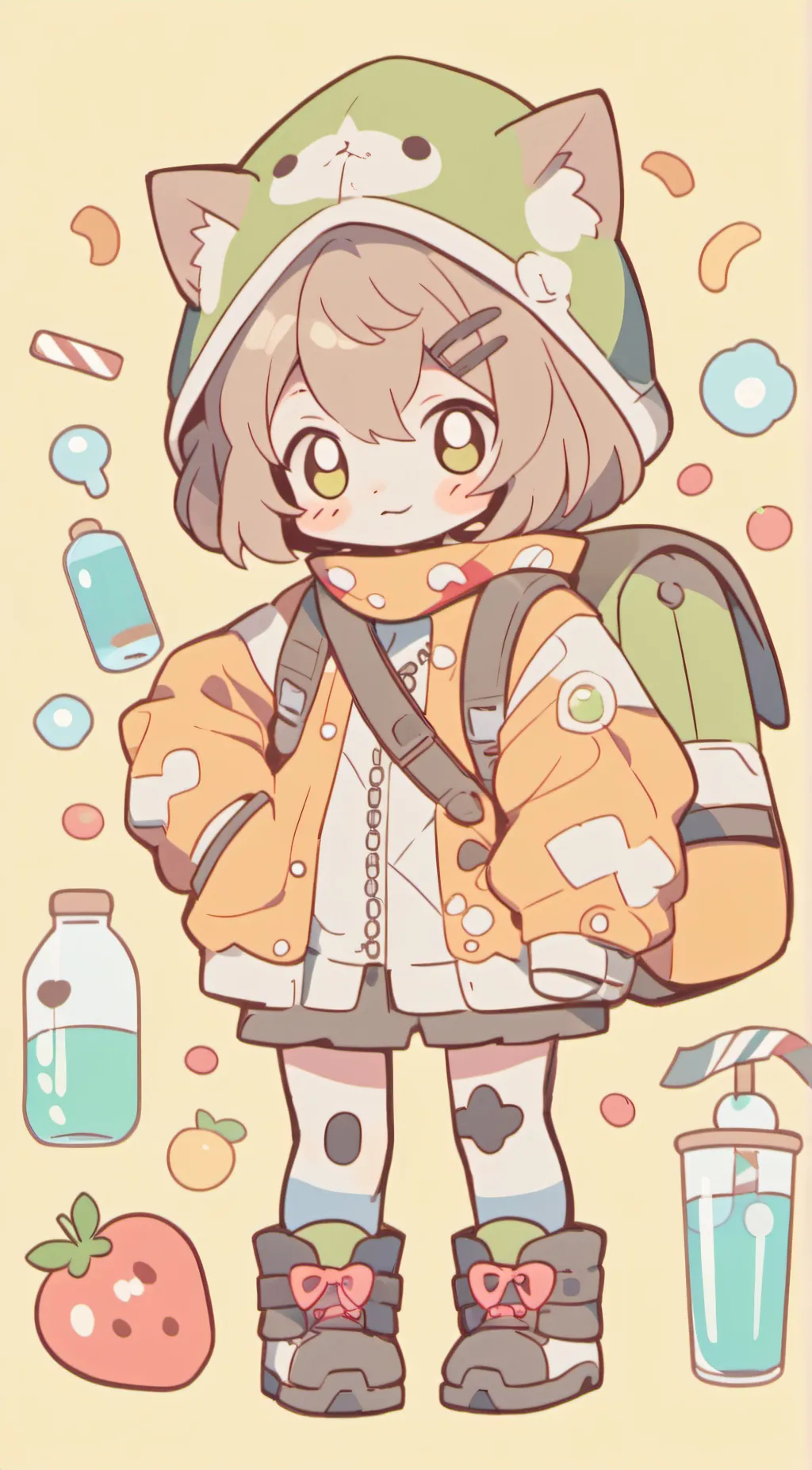 ai character: bell background