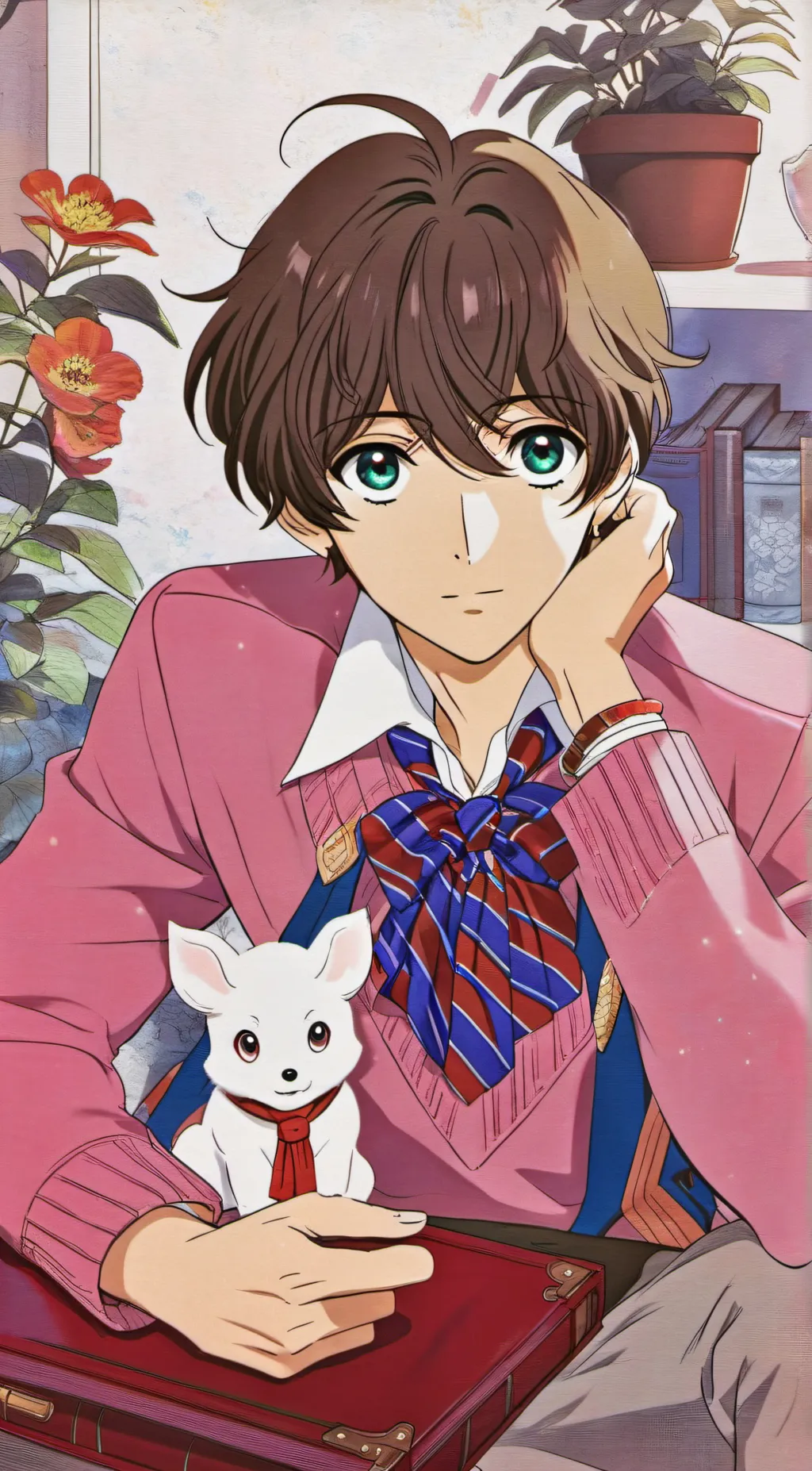 ai character: Elijah,♡~ background