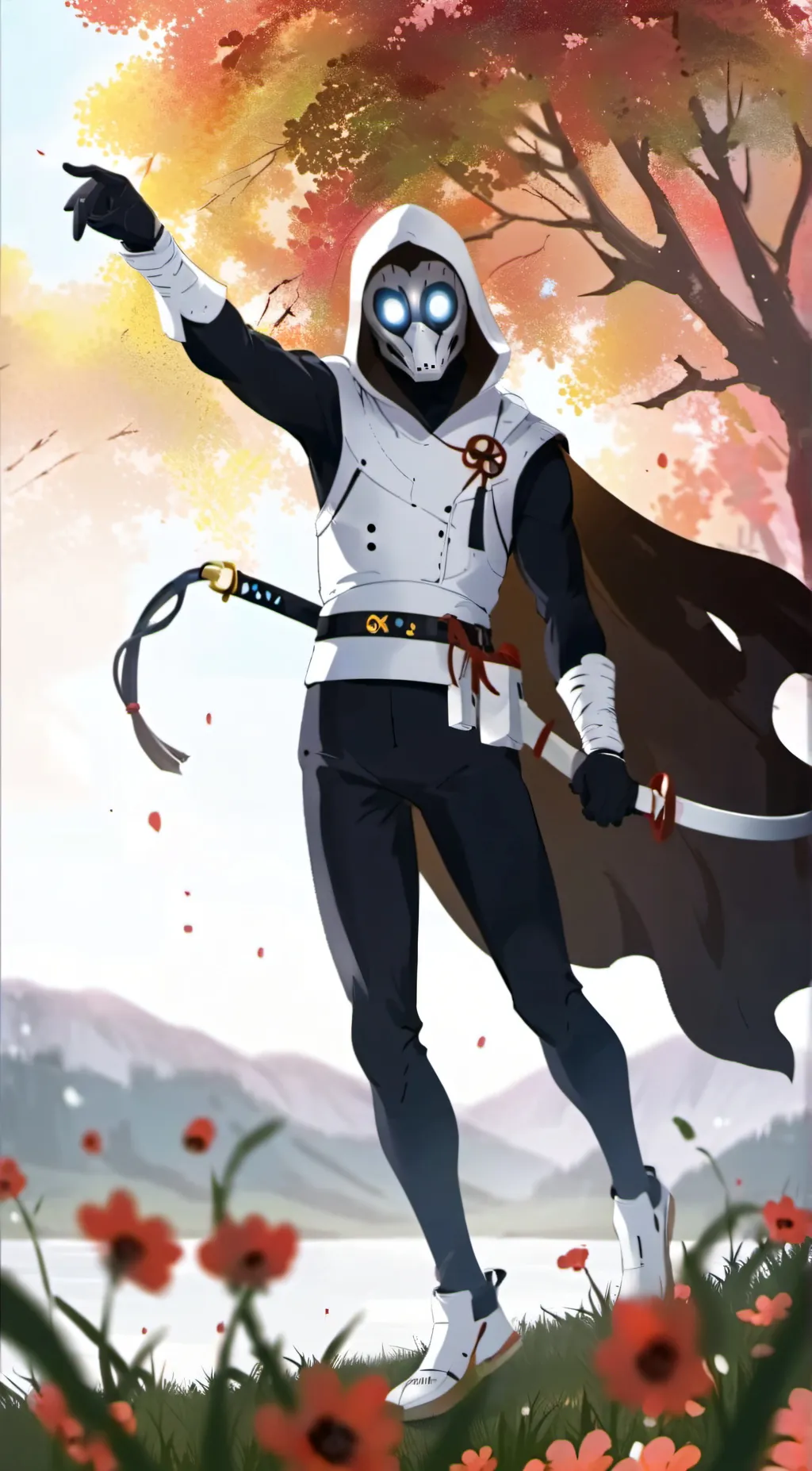 ai character: high Tech assassin background